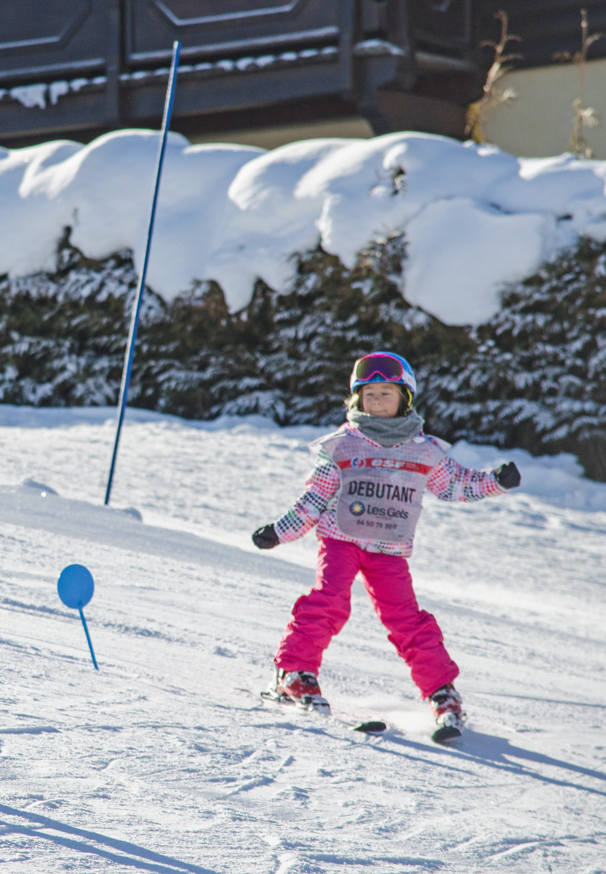 Group ski lessons with ESF for children