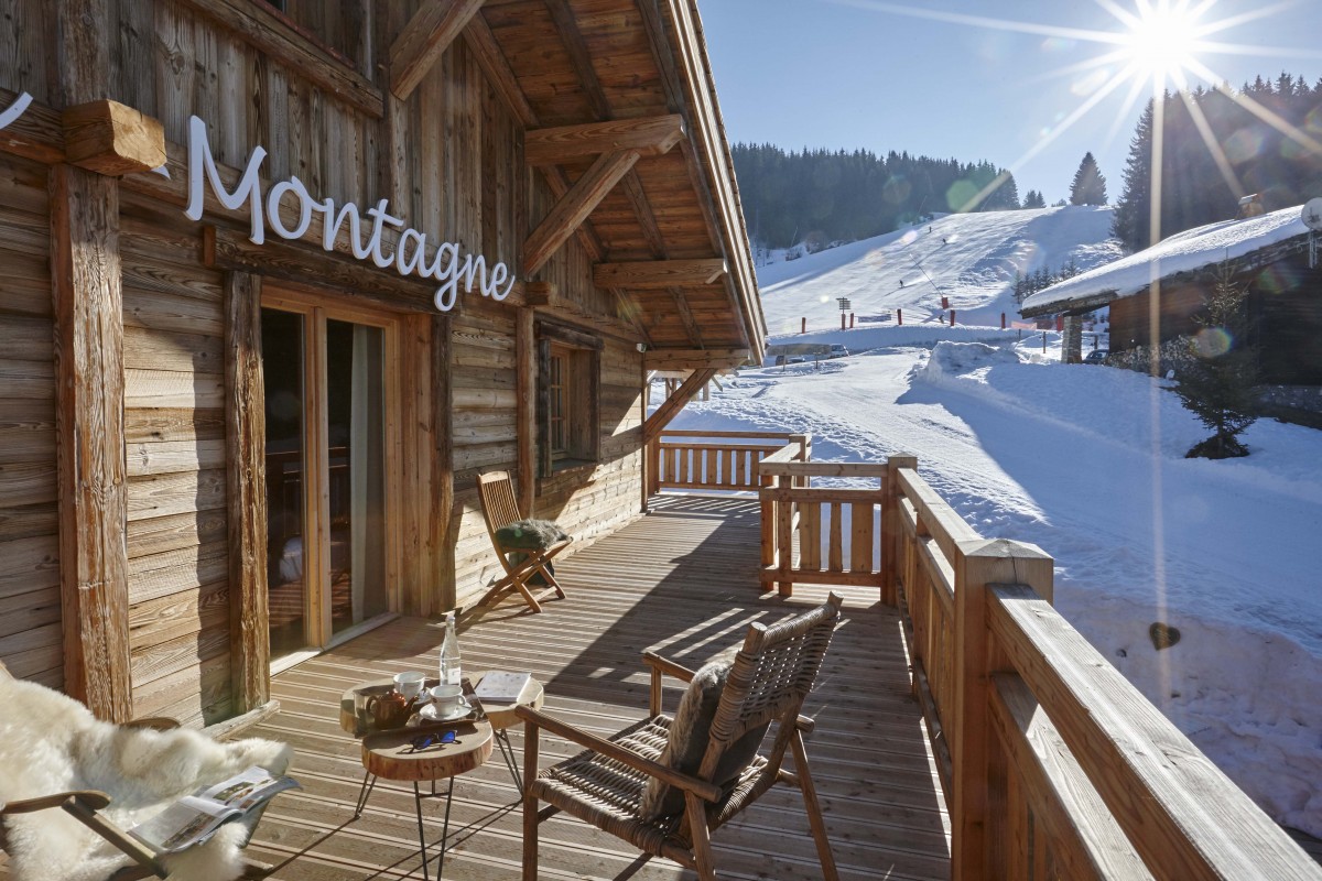 Hotel Lodge Le Chasse Montagne - Les Gets - balcony