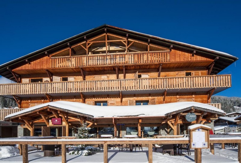 Hotel Le Chamois d'Or - Les Gets - the hotel in the winter - Hotel & Spa - Boutique Hotel