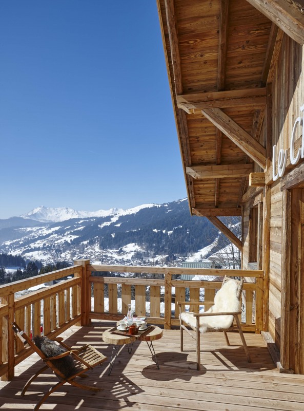 Hotel Lodge Le Chasse Montagne - Les Gets - balcony