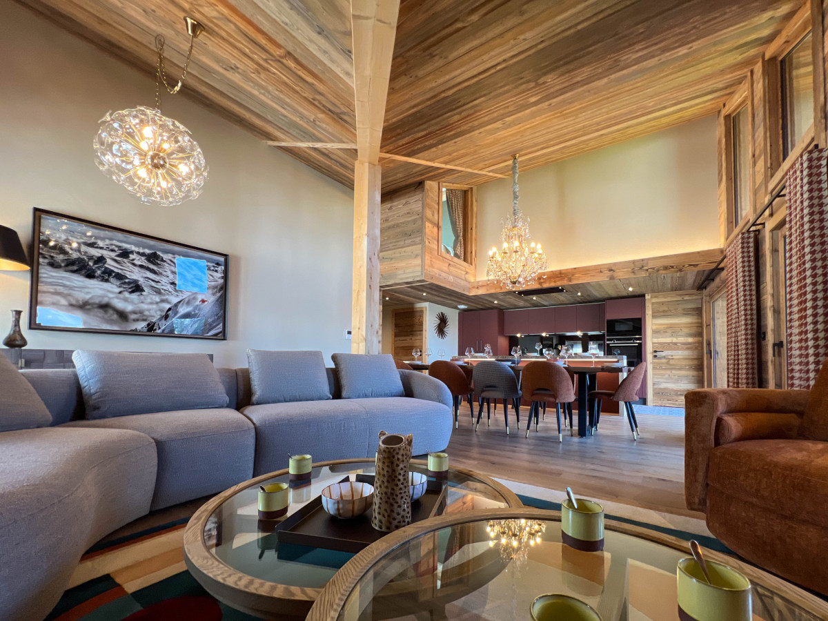 Agora-202-salon-cuisine-salle-a-manger-location-appartement-chalet-Les-Gets
