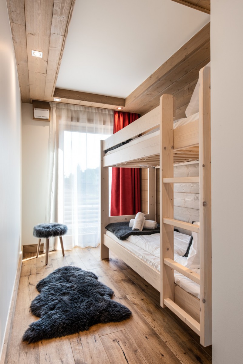 Annapurna-A202-chambre-lits-superposes-location-appartement-chalet-Les-Gets