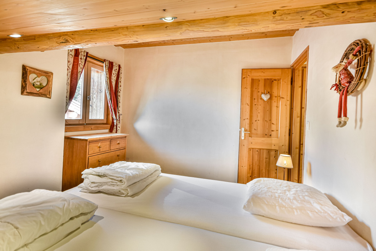 Carry-5-chambre-lits-simples-location-appartement-chalet-Les-Gets