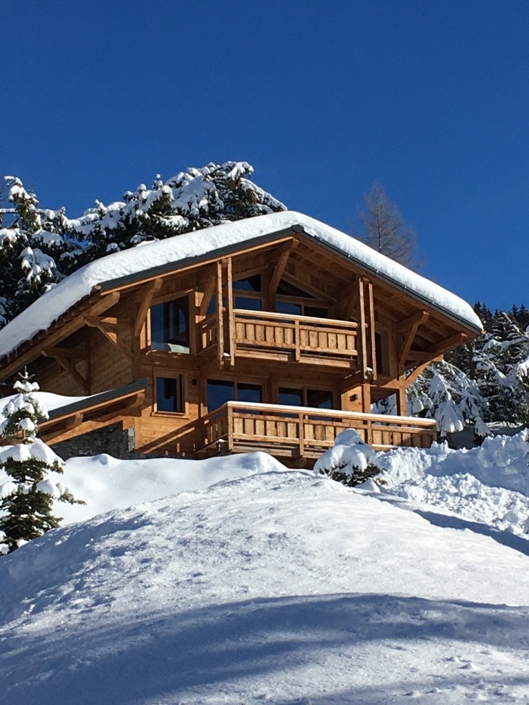 Chalet-Aramis-exterieur-hiver-location-appartement-chalet-Les-Gets