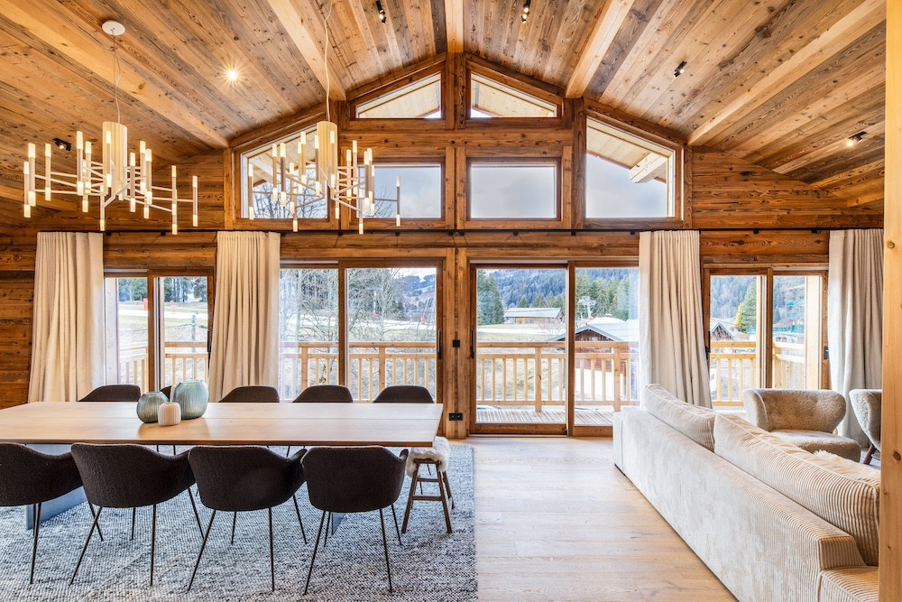 Chalet-Grizzly-3-salon-salle-a-manger-location-appartement-chalet-Les-Gets