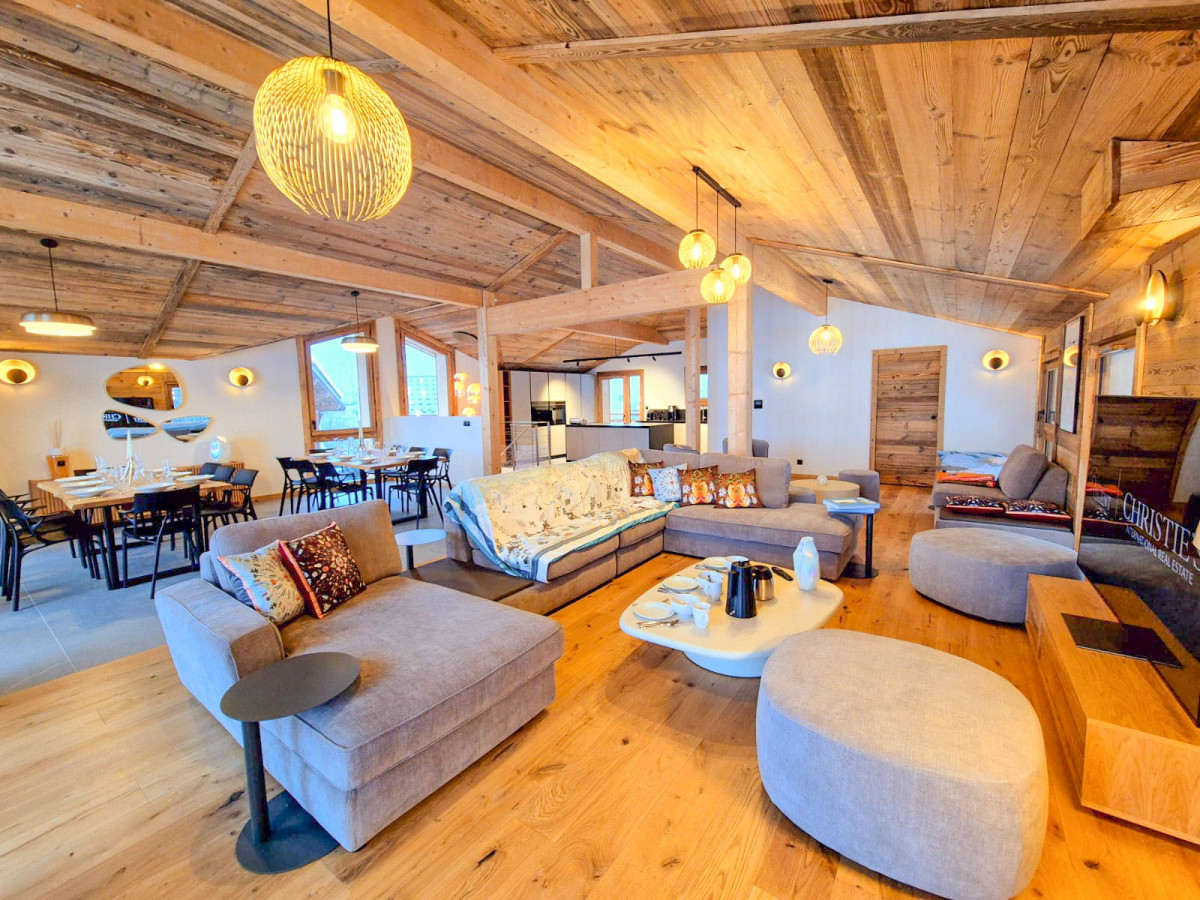 Chalet-oakwood-salon-appartement-chalet-Les-Gets