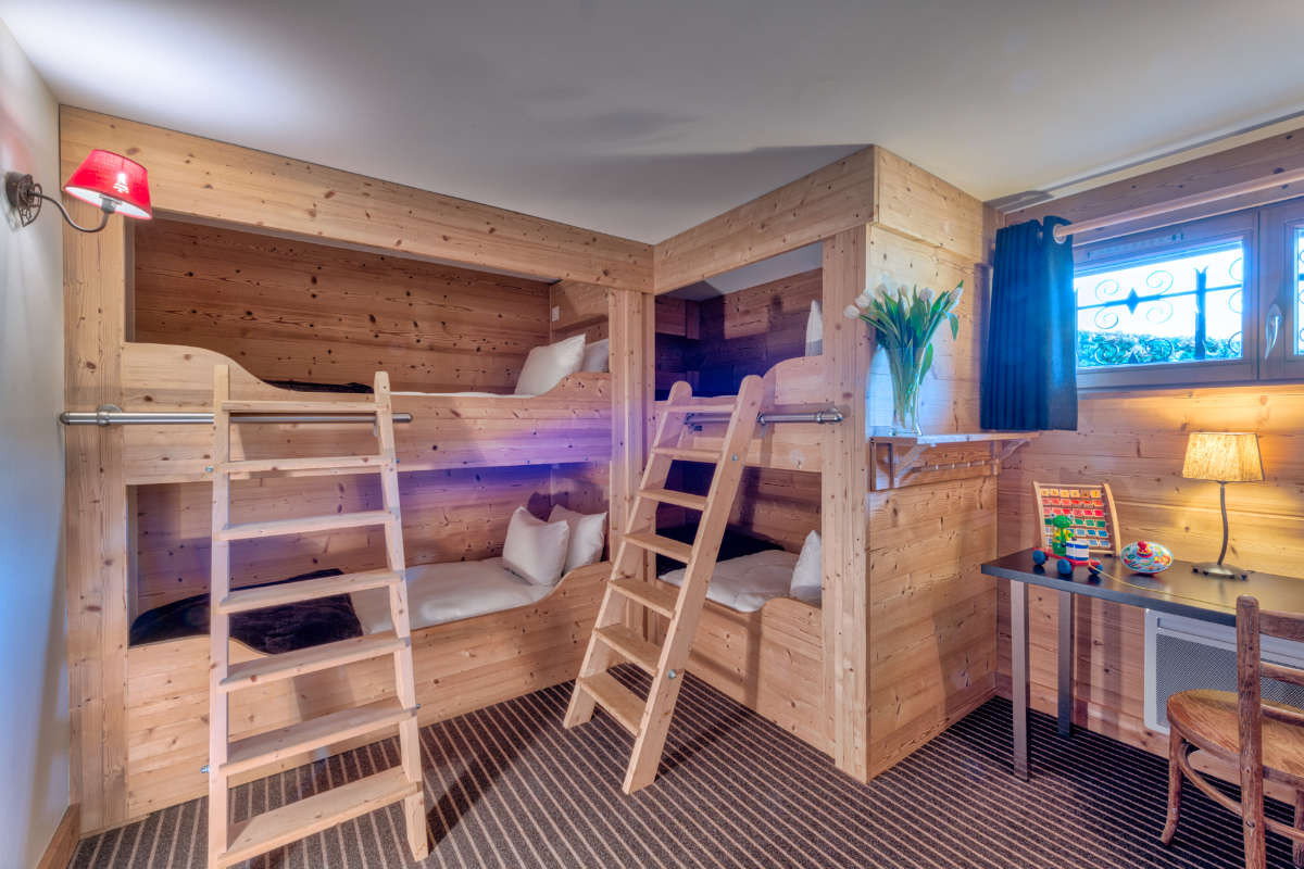Chalet345-chambre-lit-simple-location-appartement-chalet-Les-Gets