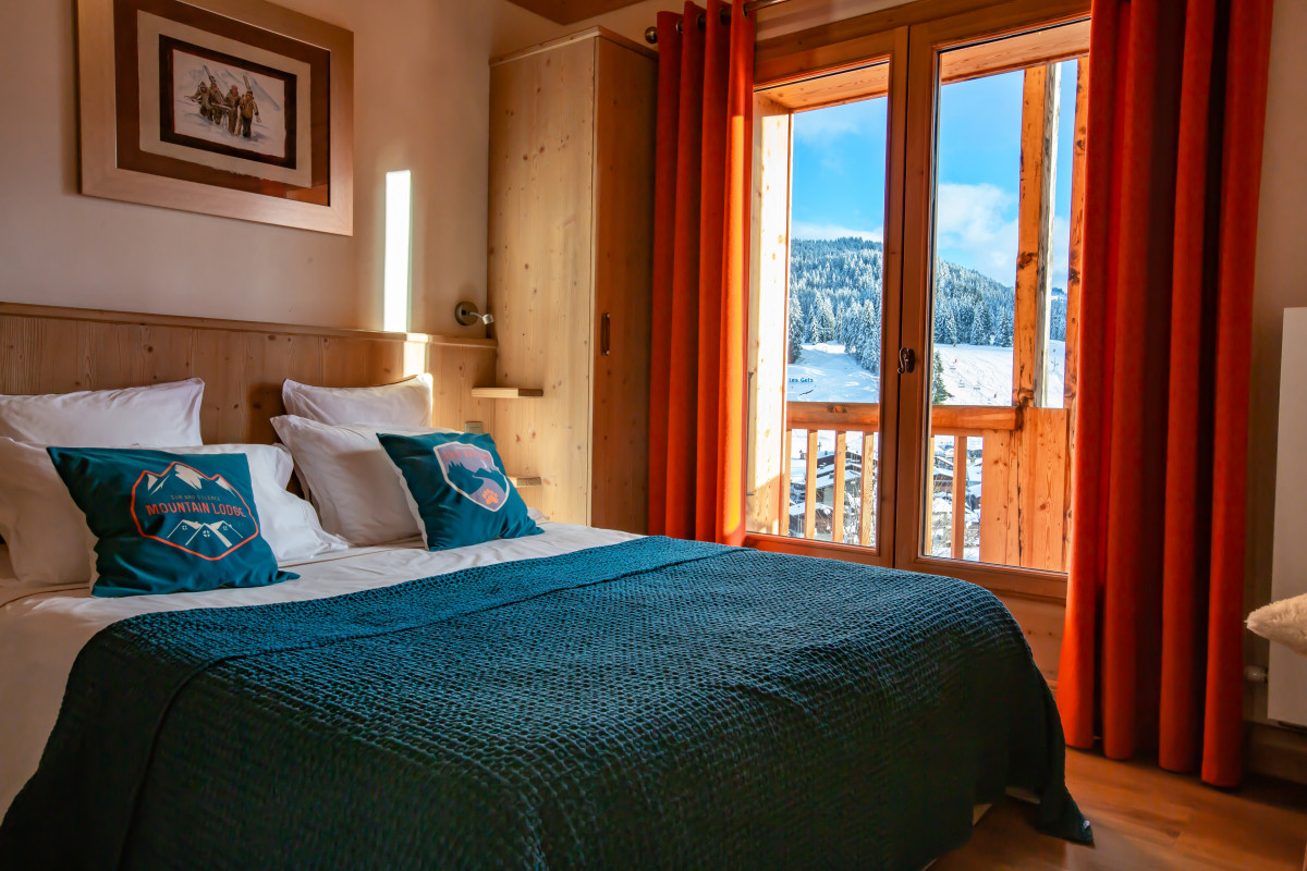 Grand-Canyon-1-chambre-lit-double-location-appartement-chalet-Les-Gets