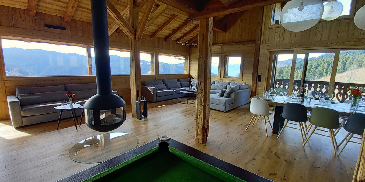 Le-Char-salon-vue-location-appartement-chalet-Les-Gets