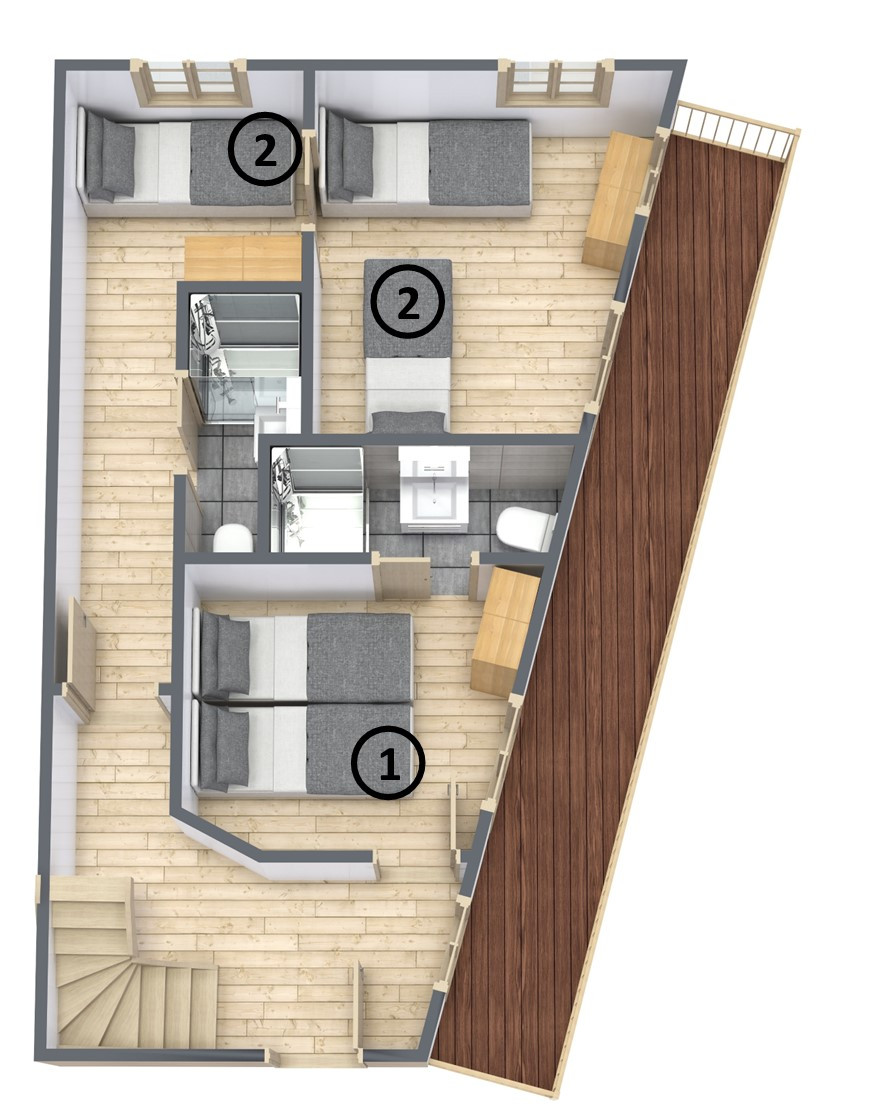 Suite-de-l-Alpe-Marcelly-plan-location-appartement-chalet-Les-Gets