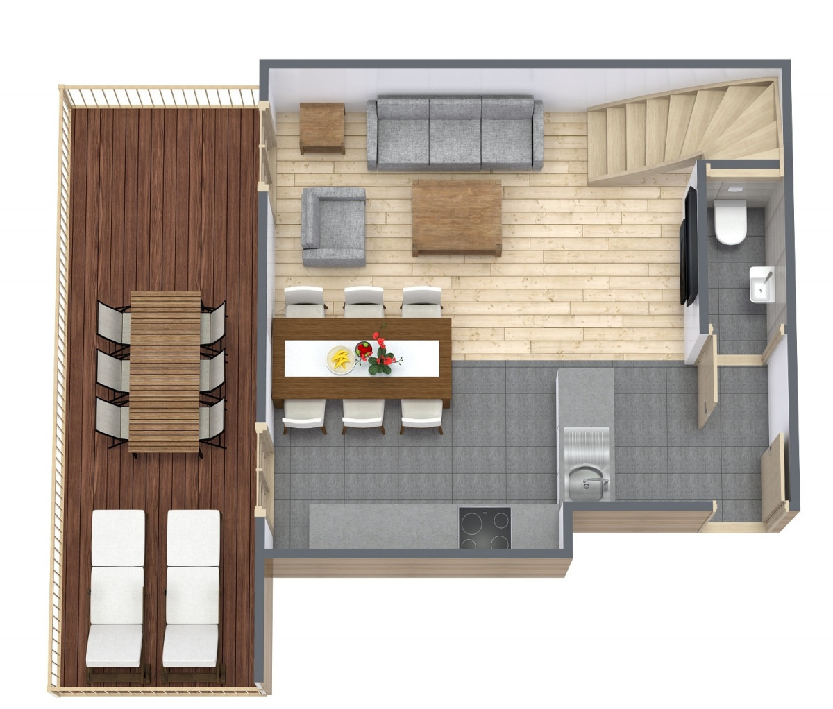 Suite-de-l-Alpe-Mont-Chery-plan-location-appartement-chalet-Les-Gets