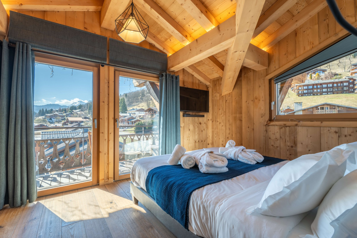 teleporte-chambre-lit-double-piste-noire-appartement-chalet-Les-Gets