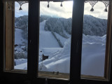 Chez-Rose-vue-montagne-hiver-location-appartement-chalet-Les-Gets