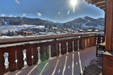 Rocali-vue-terrasse-hiver-location-appartement-chalet-Les-Gets