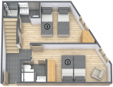 Suite-de-l-Alpe-Aiguille-du-Midi-plan-location-appartement-chalet-Les-Gets