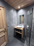 Virolet-hors-piste-salle-de-bain-douche-location-appartement-chalet-Les-Gets