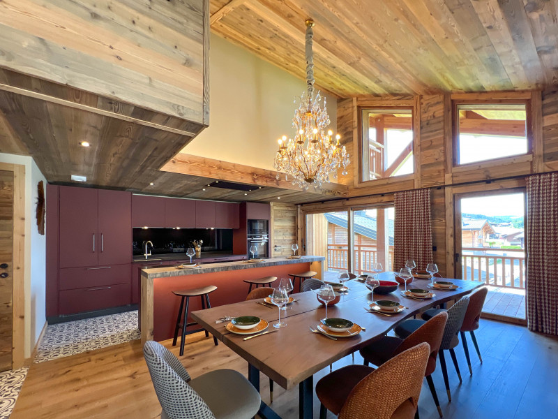 Agora-202-cuisine-salle-a-manger-location-appartement-chalet-Les-Gets