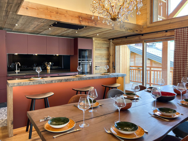 Agora-202-cuisine-salle-a-manger-location-appartement-chalet-Les-Gets