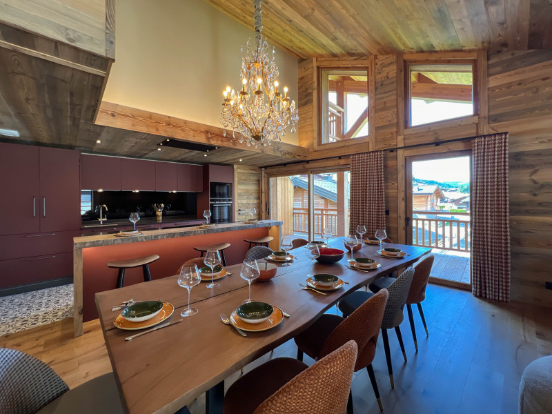 Agora-202-cuisine-salle-a-manger-location-appartement-chalet-Les-Gets