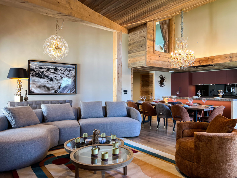 Agora-202-salon-cuisine-salle-a-manger-location-appartement-chalet-Les-Gets