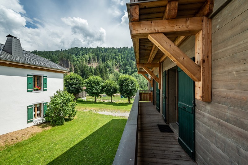 Arolle-Bouquetin-balcon-exterieur-location-appartement-chalet-Les-Gets