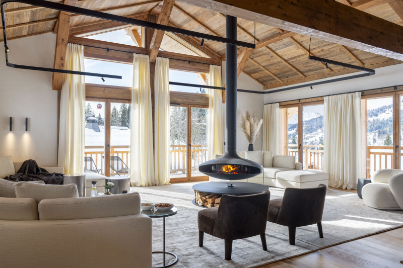 Chalet-Alena-salon-salle-a-manger-location-appartement-chalet-Les-Gets