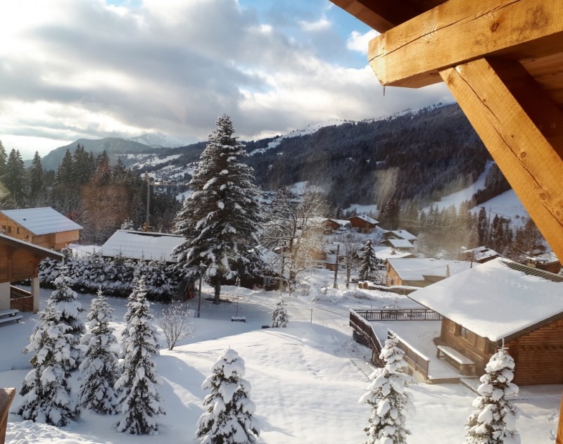 Chalet-Aramis-vue-hiver-location-appartement-chalet-Les-Gets