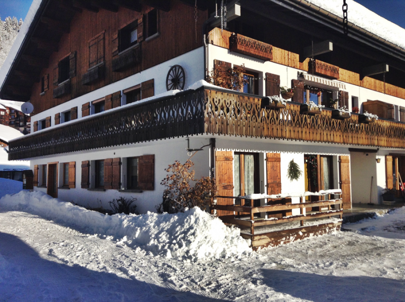 Clos-1-exterieur-hiver-location-appartement-chalet-Les-Gets