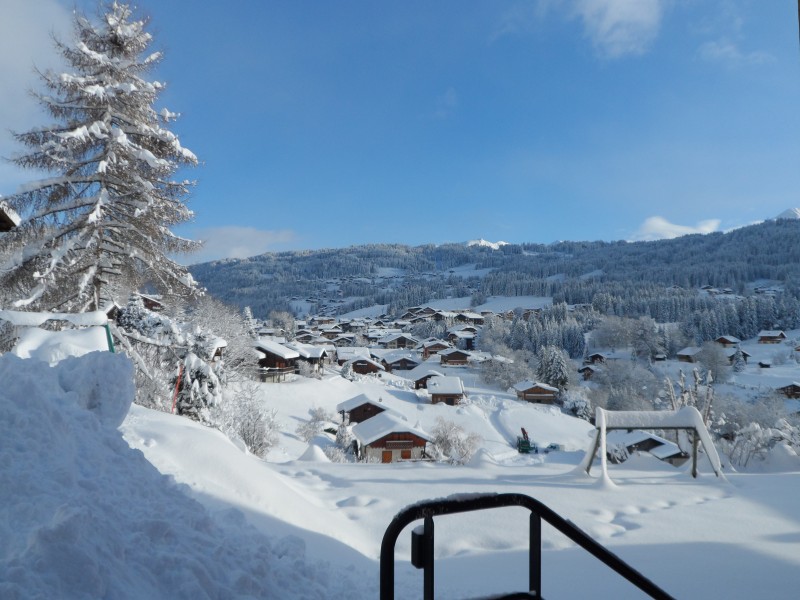 Cognee-vue-hiver-location-appartement-chalet-Les-Gets