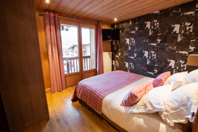 Grand-Canyon-2-chambre-lit-double-location-appartement-chalet-Les-Gets