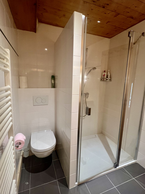 Rocali-salle-de-bain-en-suite-douche-location-appartement-chalet-Les-Gets