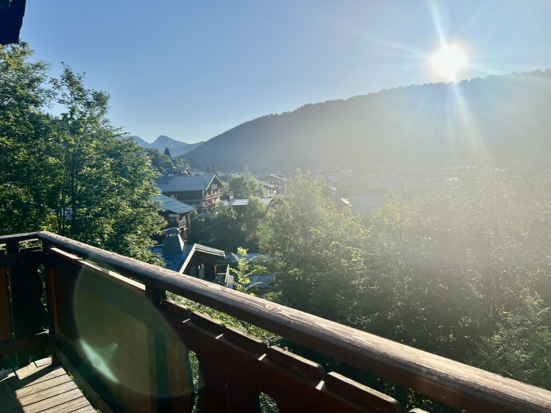 Rocali-vue-terrasse-ete-location-appartement-chalet-Les-Gets