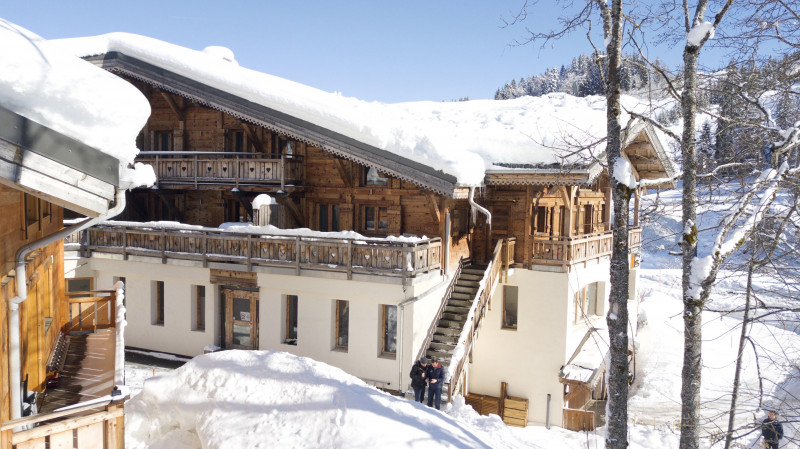 Suite-de-l-Alpe-Aiguille-du-Midi-exterieur-hiver-location-appartement-chalet-Les-Gets