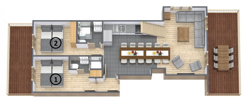 Suite-de-l-Alpe-Mont-Blanc-plan-location-appartement-chalet-Les-Gets