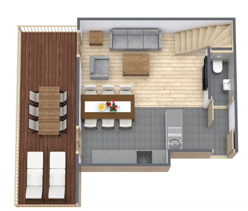 Suite-de-l-Alpe-Mont-Chery-plan-location-appartement-chalet-Les-Gets