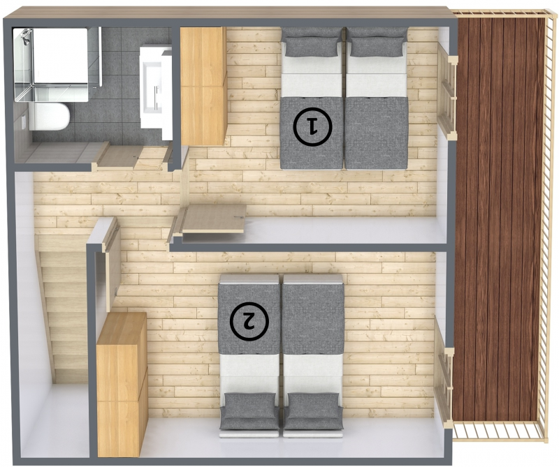 Suite-de-l-Alpe-Mont-Chery-plan-location-appartement-chalet-Les-Gets